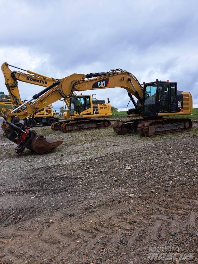 CAT 318 E L Верижен екскаватор