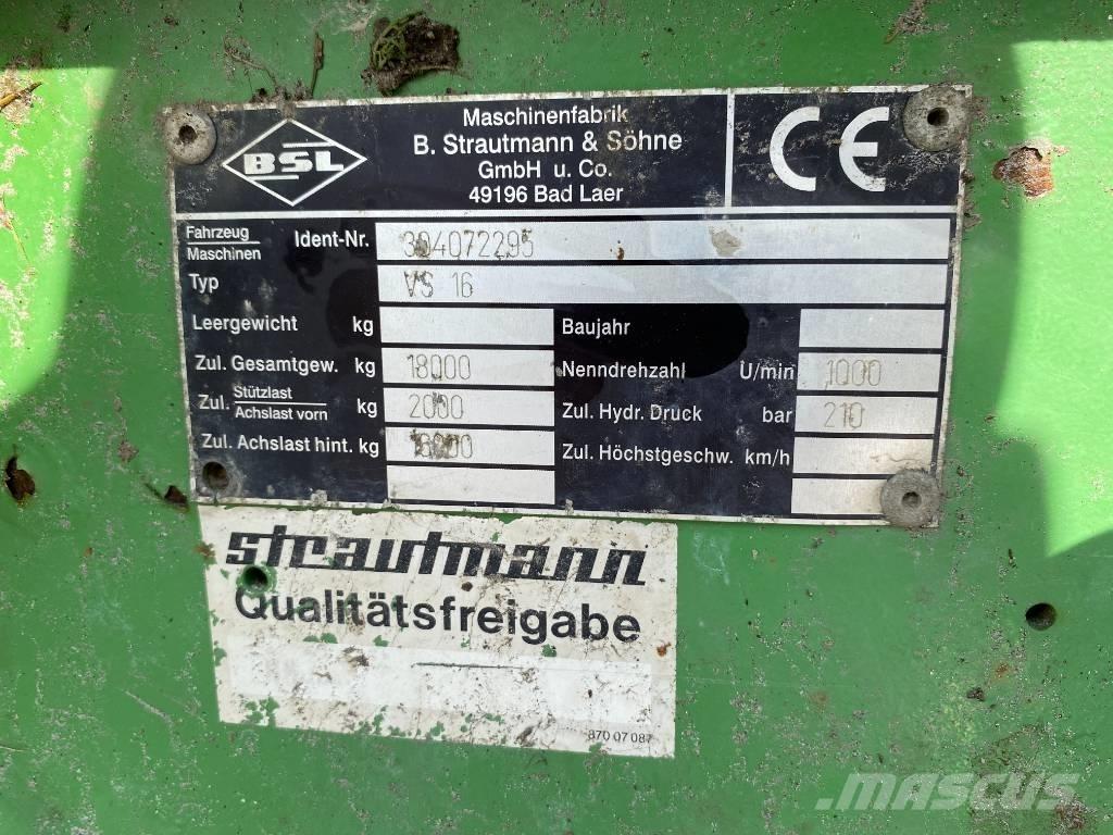 Strautmann VS16 Напоителни системи