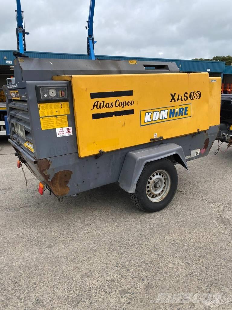 Atlas Copco XAS 186 Компресори