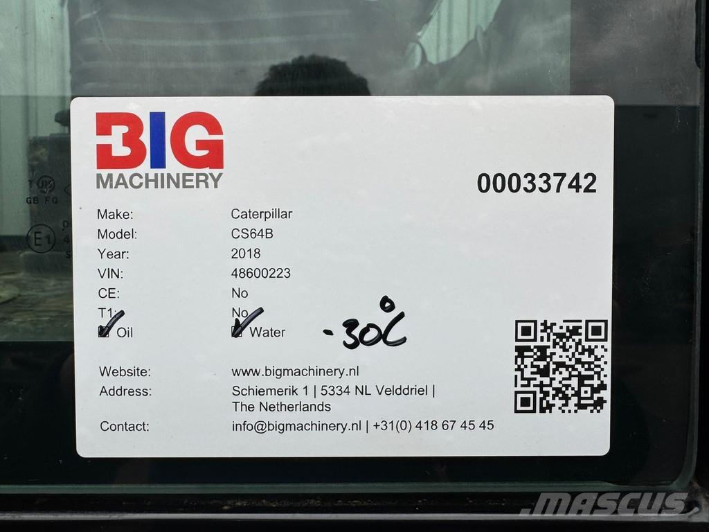 CAT CS64B Еднобарабанни ролки
