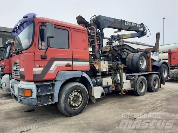 MAN 27.464 6X4 За превоз на дървени трупи