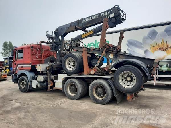 MAN 27.464 6X4 За превоз на дървени трупи
