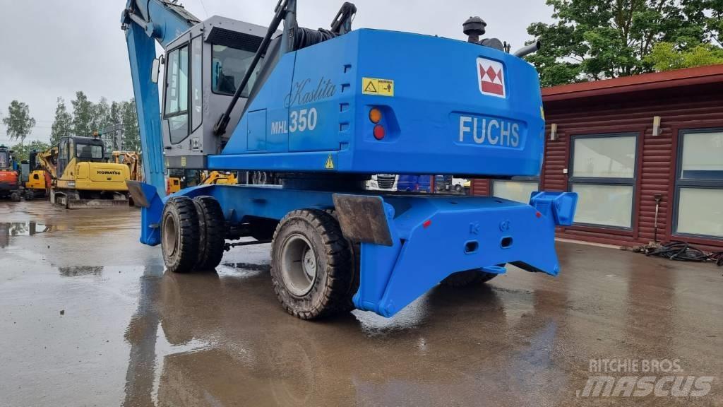 Terex Fuchs MHL 350 Оператори на отпадъци/индустрия
