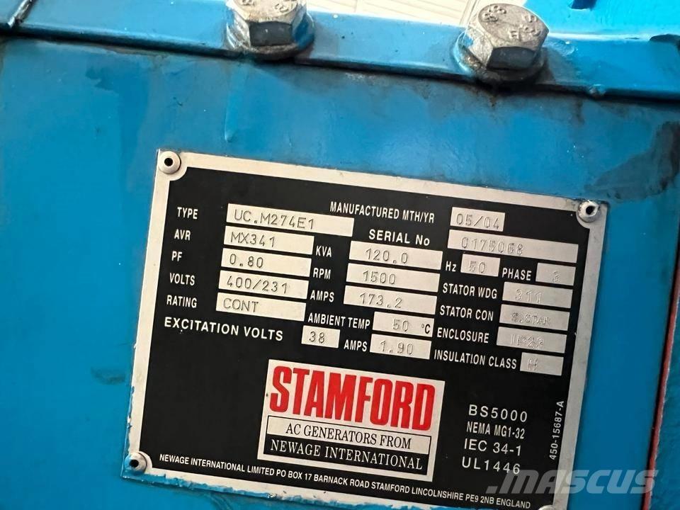 Deutz 120 KVA Дизелови генератори
