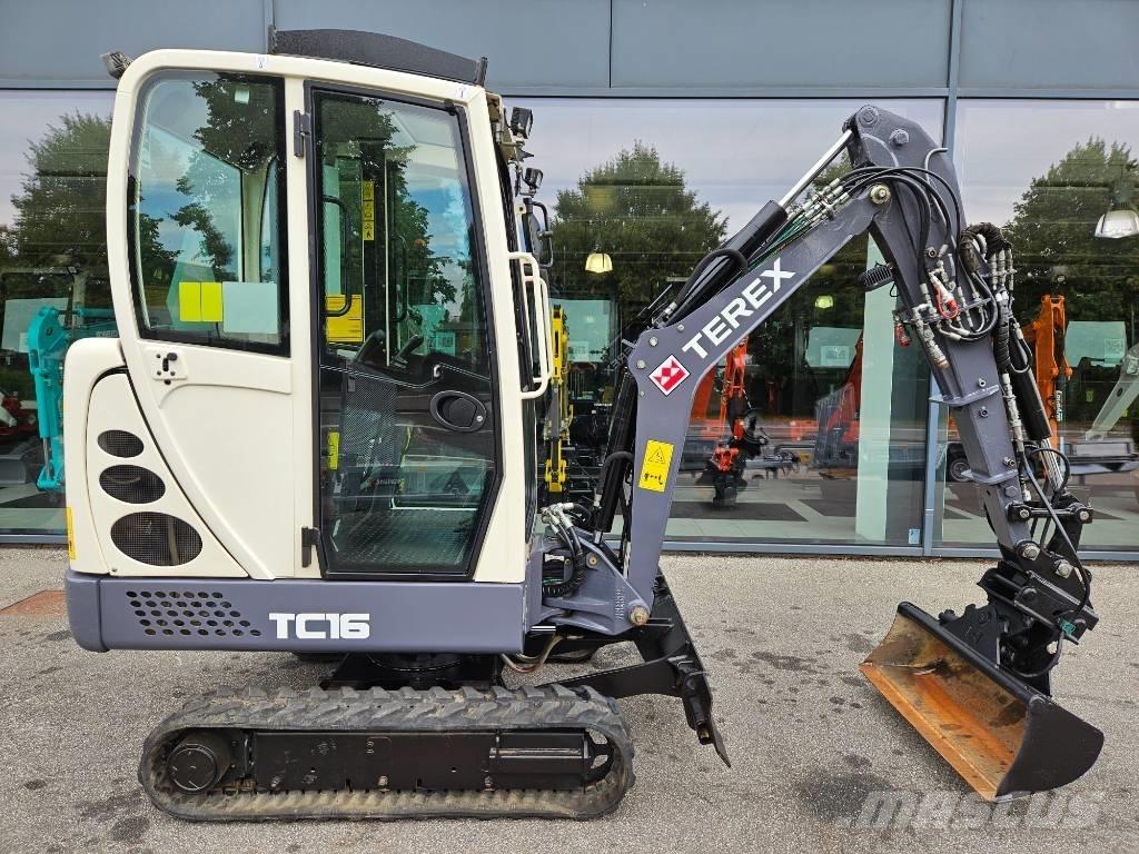 Terex TC 16 Мини екскаватори < 7 т