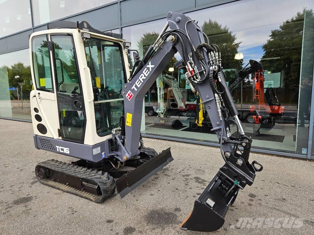 Terex TC 16 Мини екскаватори < 7 т