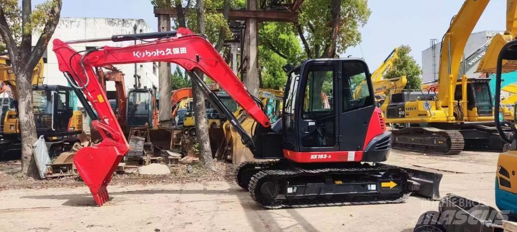Kubota KX183 Средни екскаватори 7т - 12т