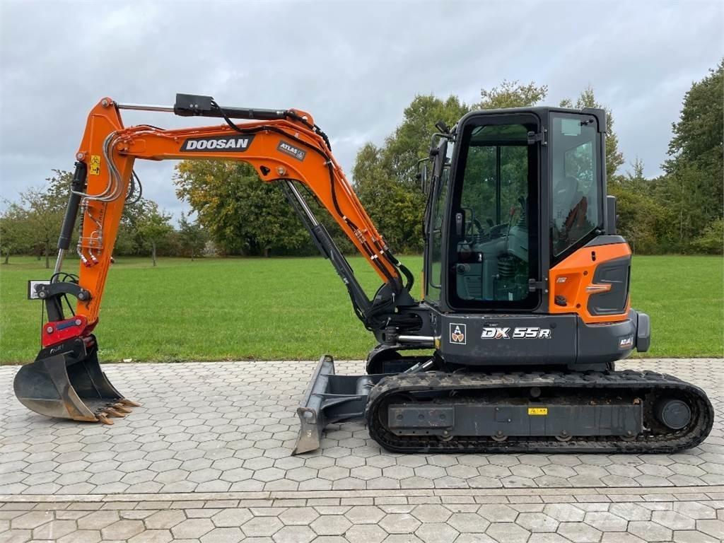 Doosan DX55R-7 Мини екскаватори < 7 т