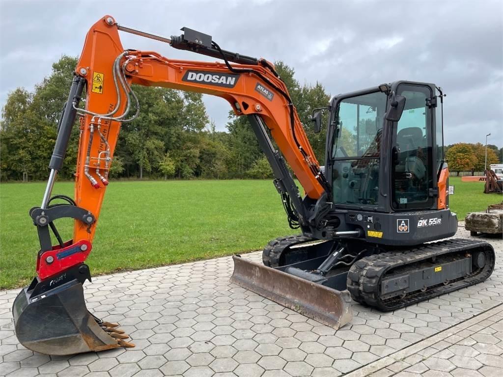 Doosan DX55R-7 Мини екскаватори < 7 т