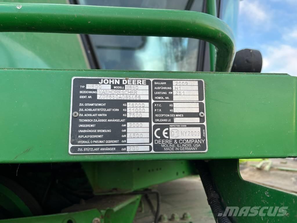 John Deere W 650 i Комбайни