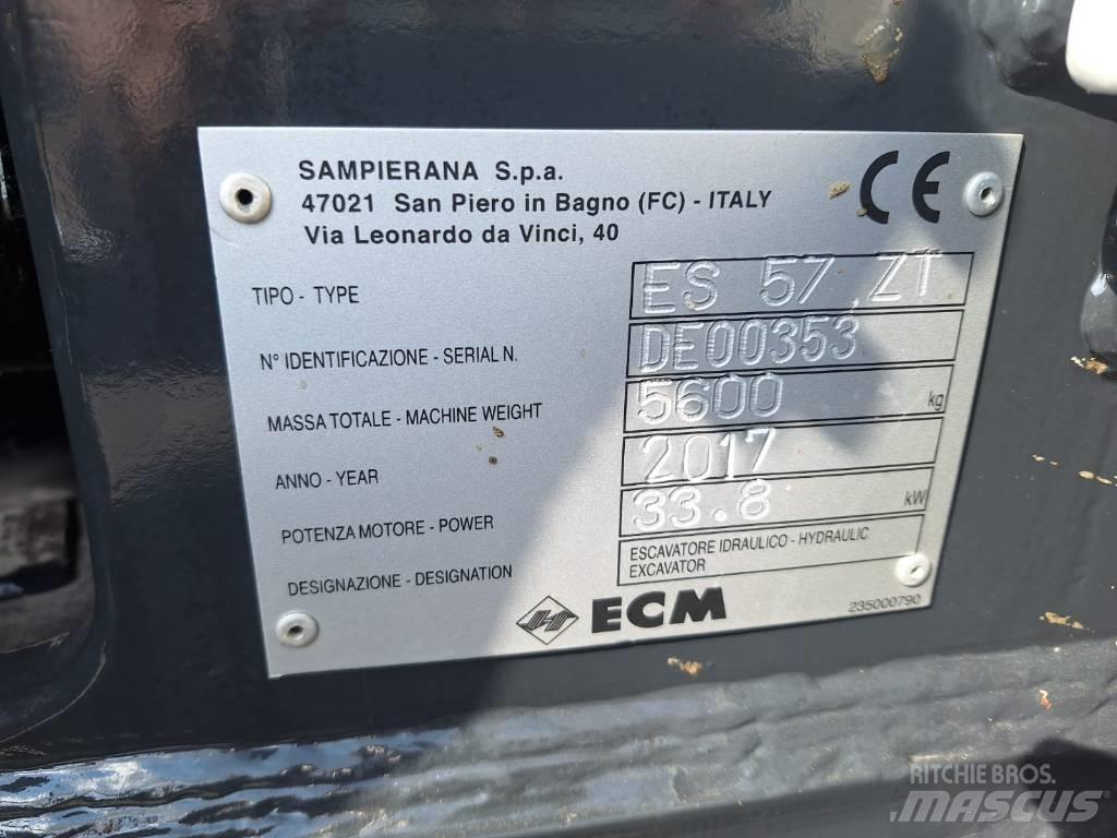 ECM ES 57 ZT Мини екскаватори < 7 т