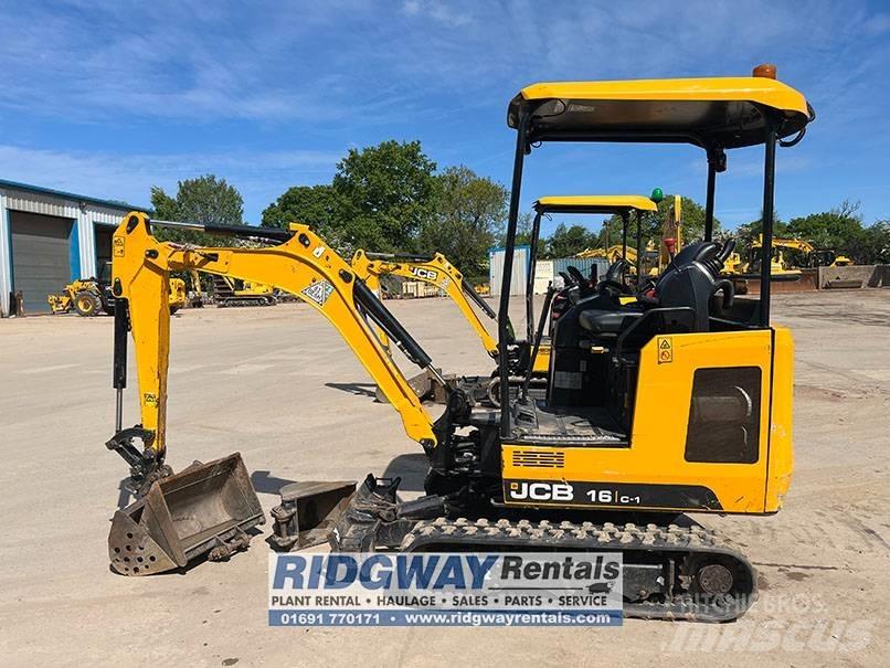 JCB 16 C-1 Мини екскаватори < 7 т