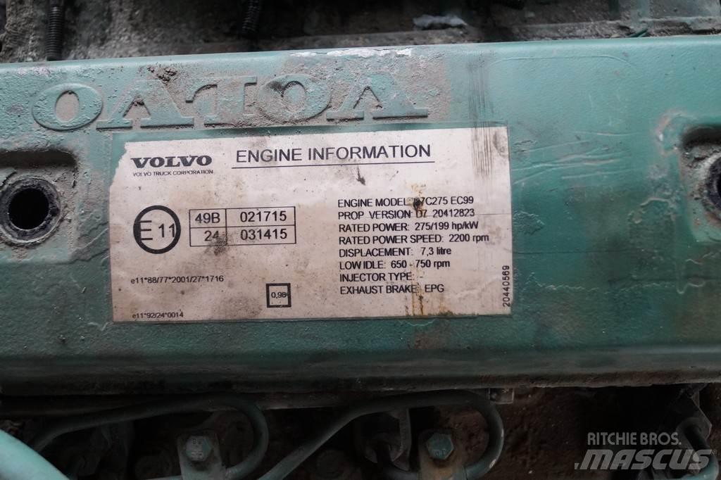 Volvo D7C USED Двигатели