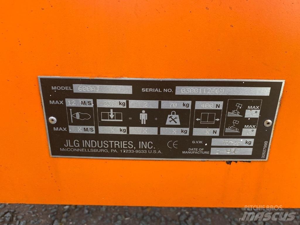 JLG 600 AJ Съчленени стрелови подемници