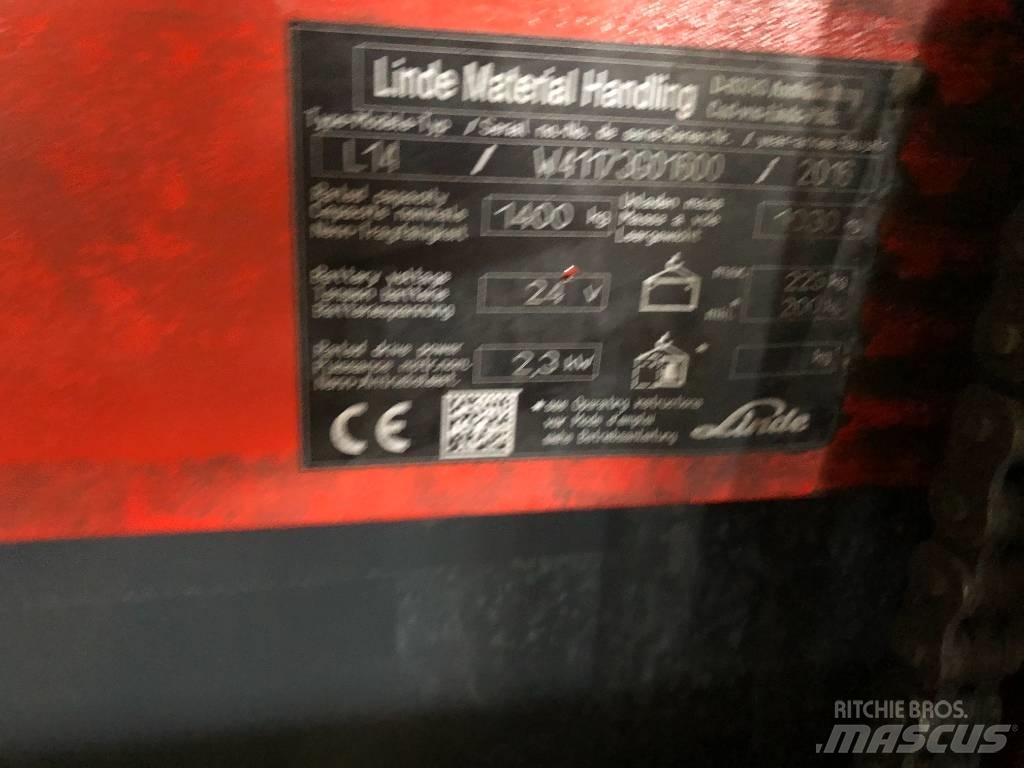 Linde H 16 T-01 Камиони с АГУ