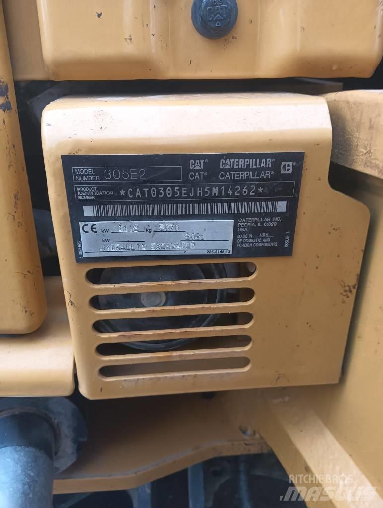CAT 305 E CR Мини екскаватори < 7 т