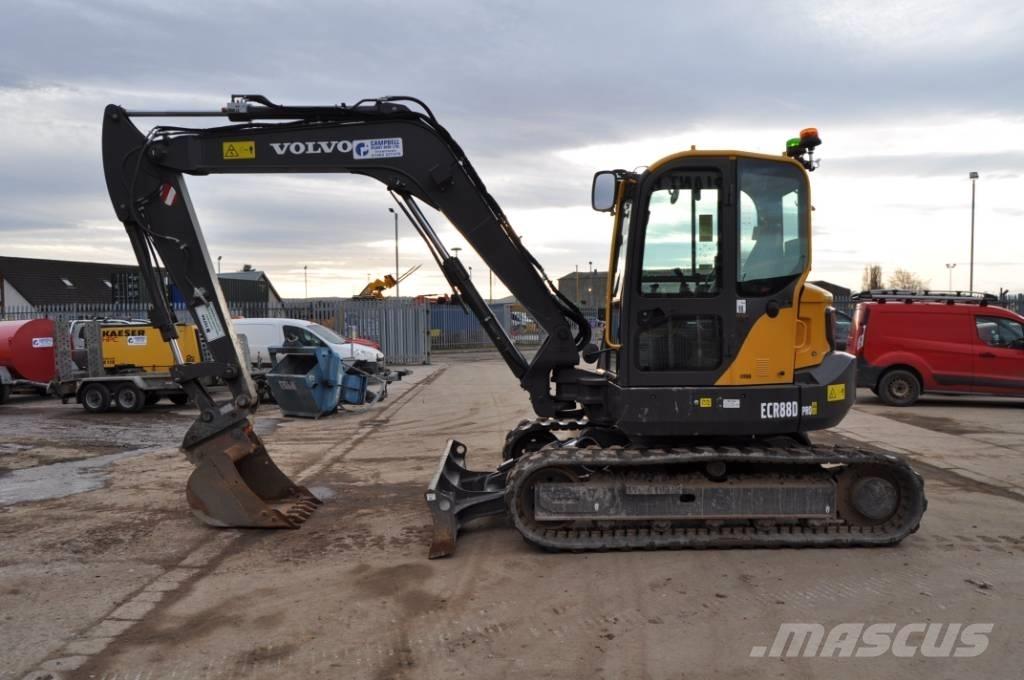 Volvo ECR 88 D Средни екскаватори 7т - 12т