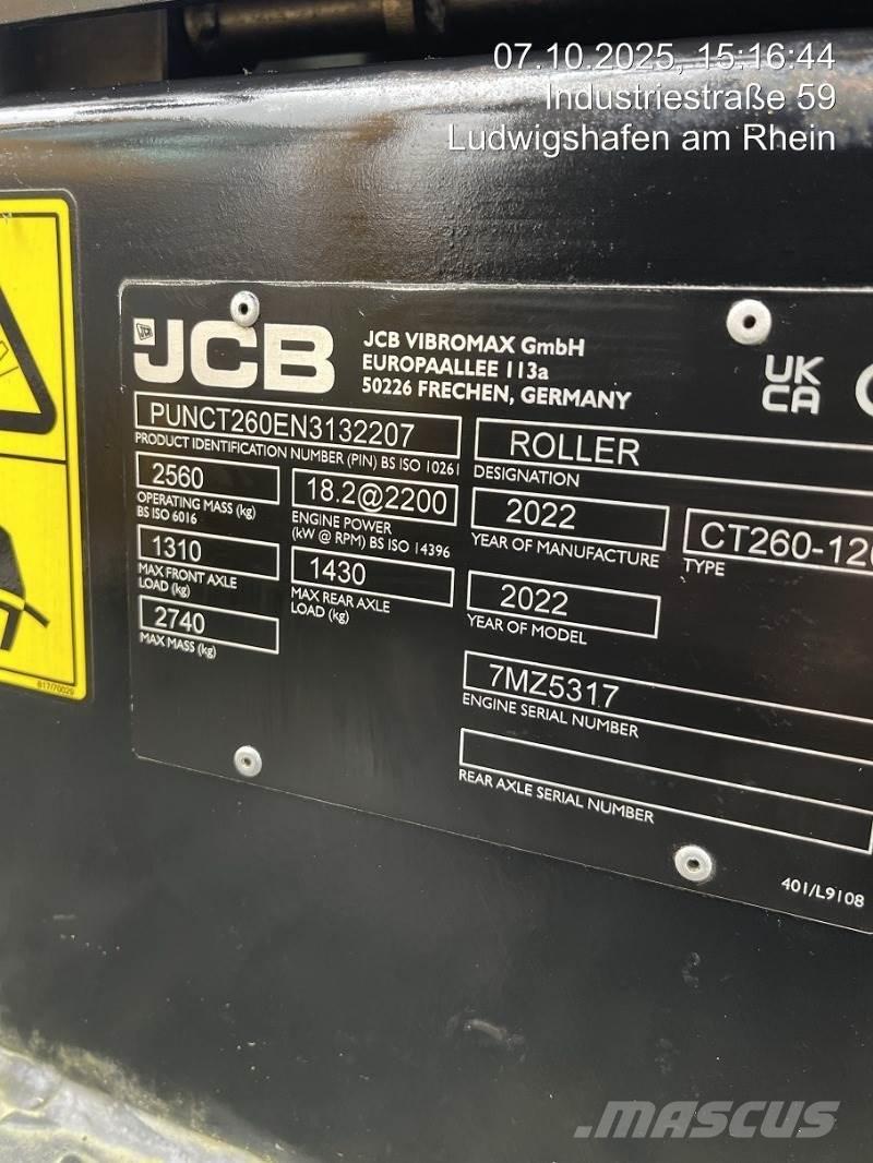 JCB CT260-120 Валяк