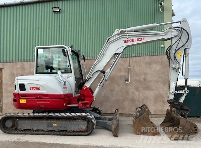 Takeuchi TB 260 Мини екскаватори < 7 т