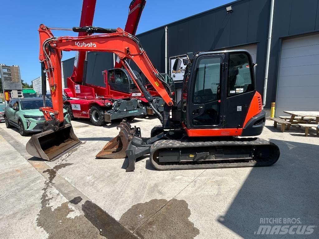Kubota KX 080-4 Средни екскаватори 7т - 12т