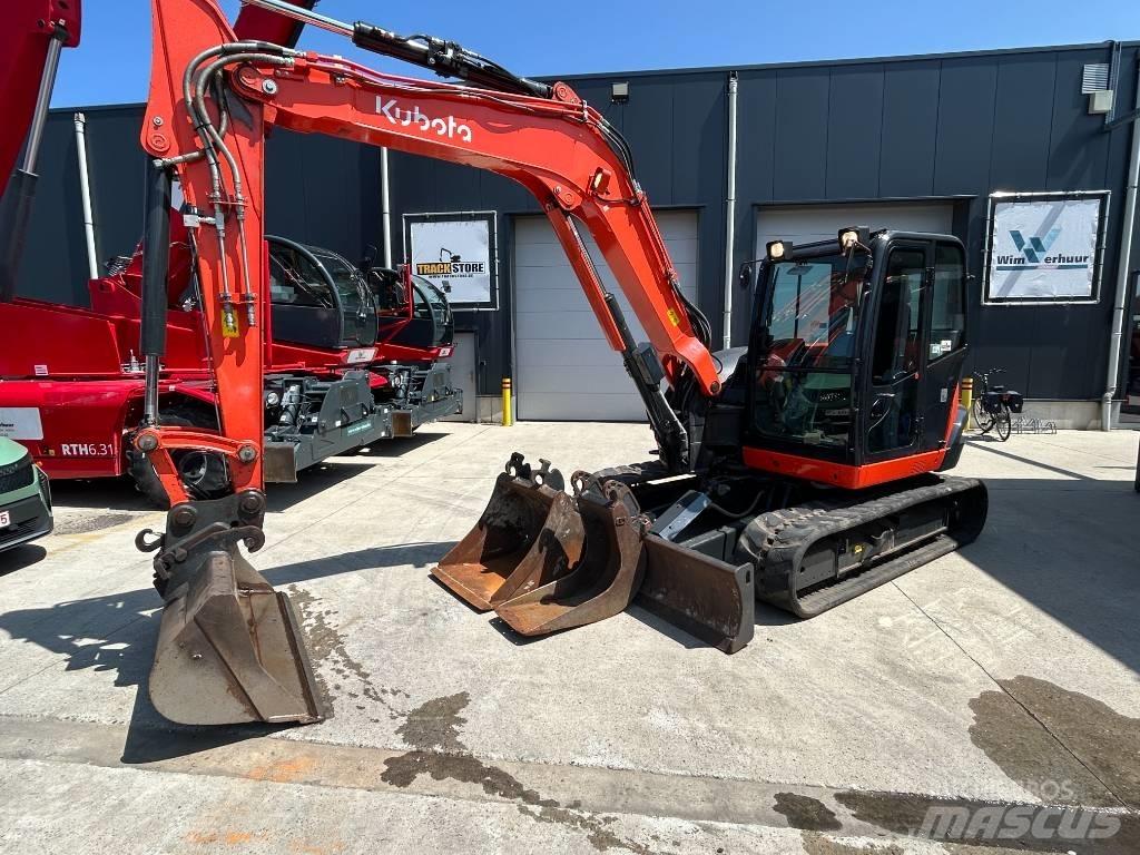 Kubota KX 080-4 Средни екскаватори 7т - 12т