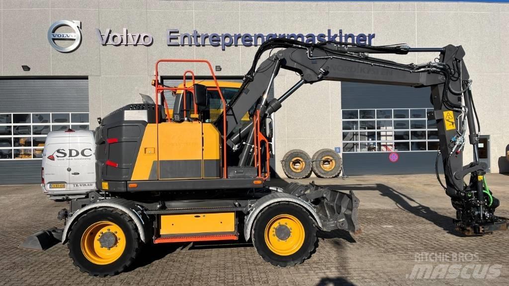Volvo EWR130E Колесни екскаватори