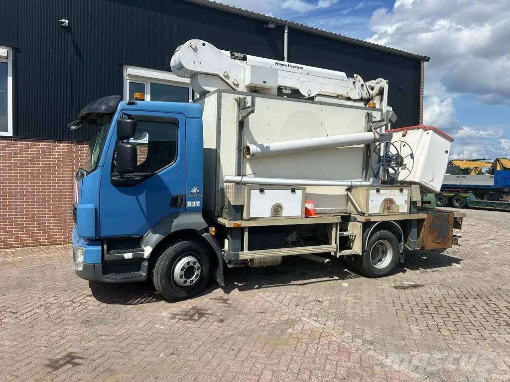 Volvo FL 240 Моторизирани платформи с талига