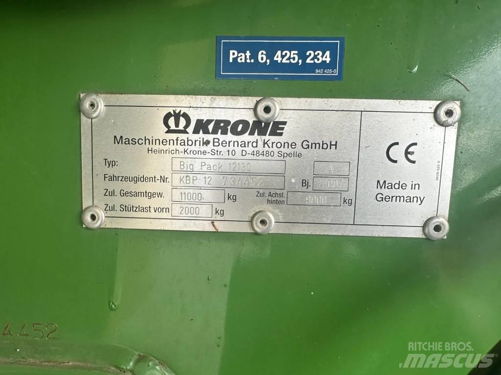 Krone Big Pack 12130 Балопреси квадратни
