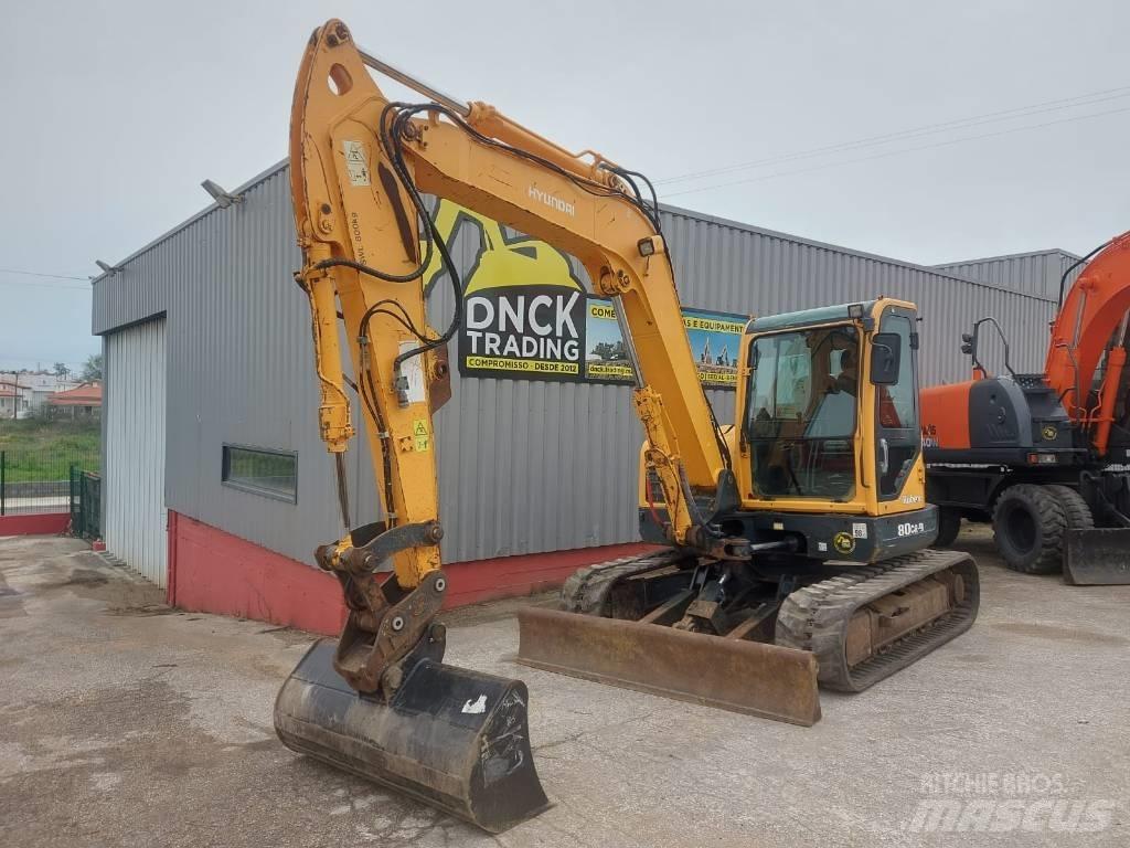 Hyundai R 80 CR Средни екскаватори 7т - 12т