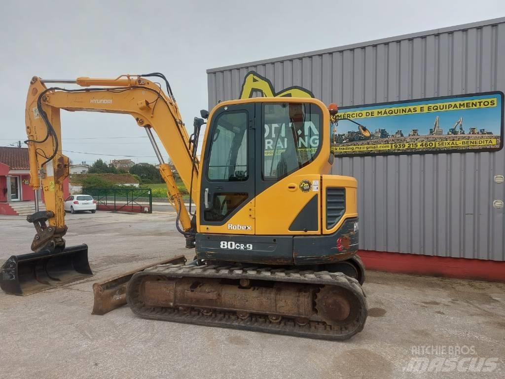 Hyundai R 80 CR Средни екскаватори 7т - 12т