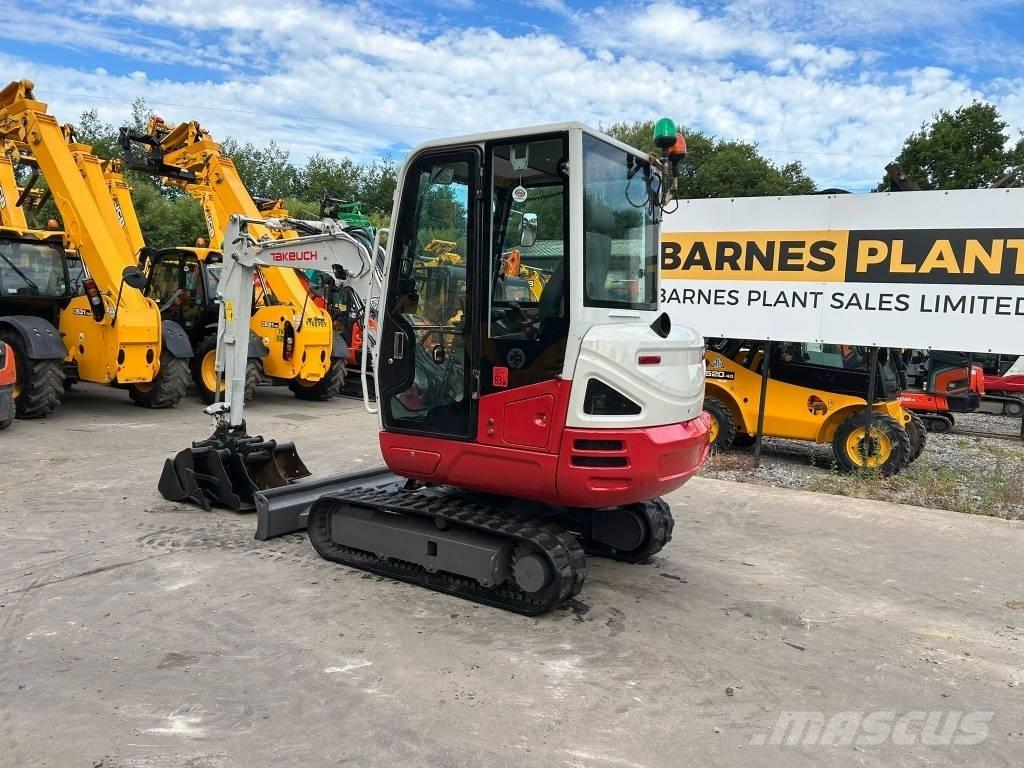 Takeuchi TB 230 Мини екскаватори < 7 т