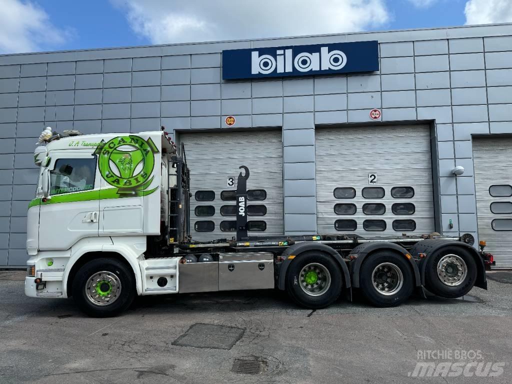 Scania R 520 LB8x4*4 Камиони с кран с кука