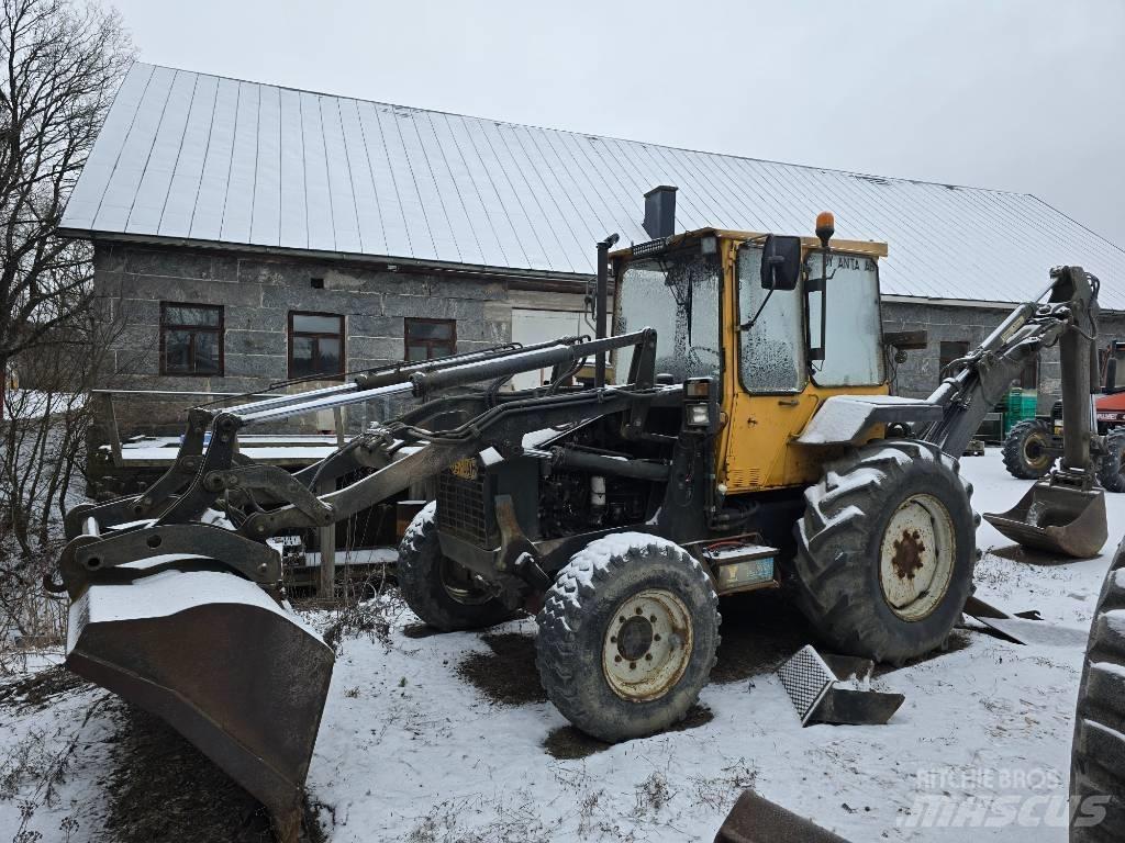 Valmet 6000 4x4 Товарач със заден ексватор