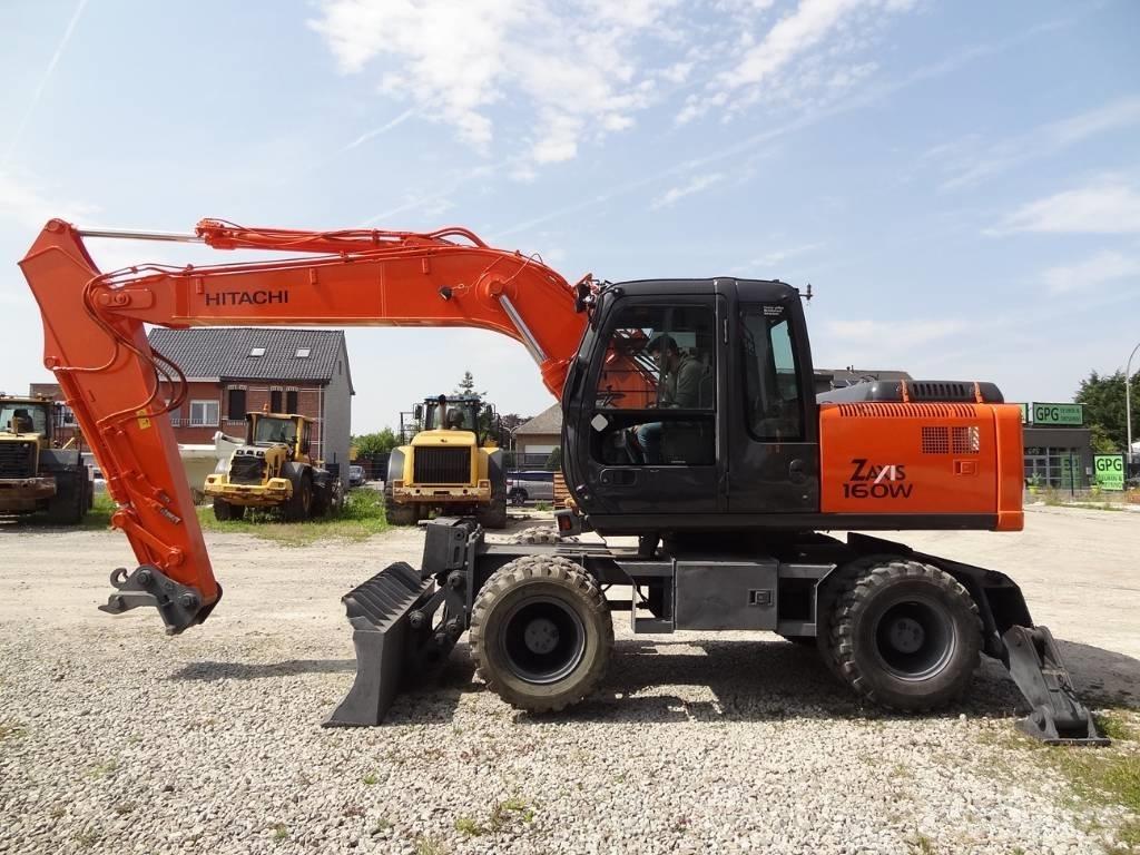 Hitachi ZX 160 W Колесни екскаватори