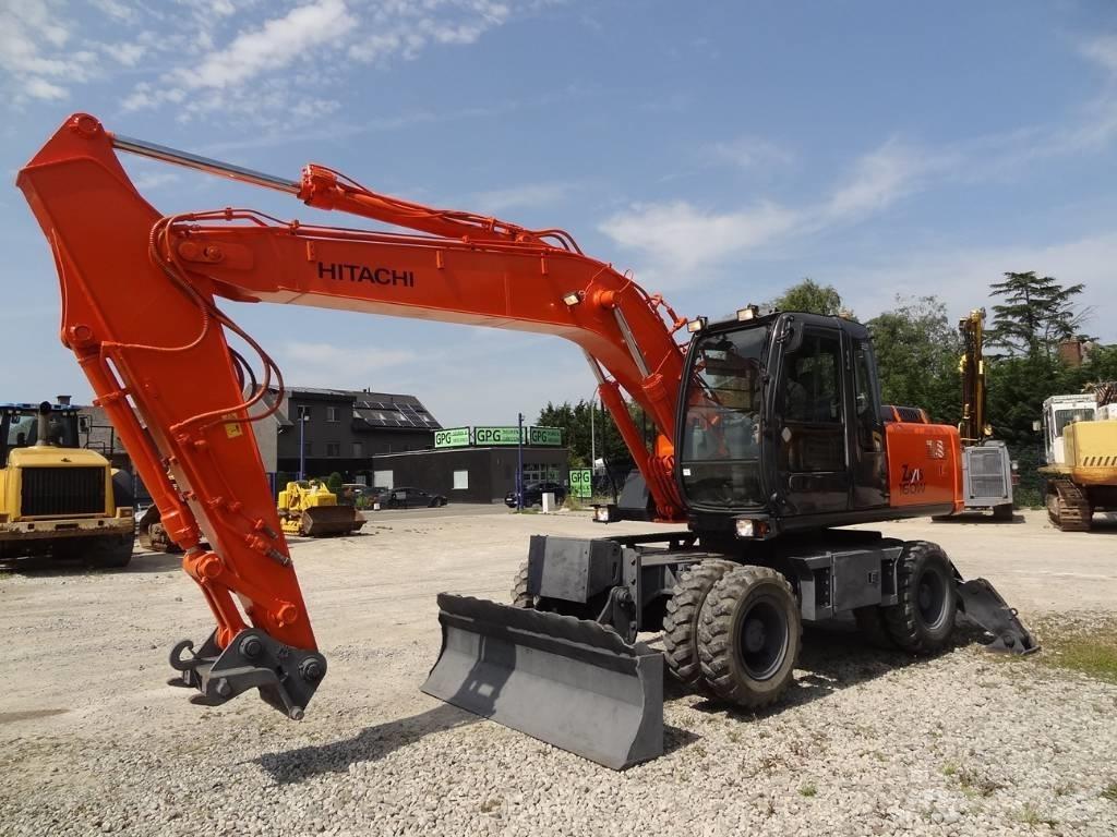 Hitachi ZX 160 W Колесни екскаватори