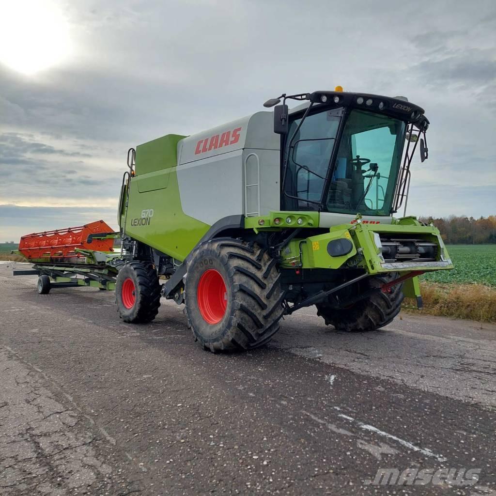 CLAAS Lexion 670 Комбайни