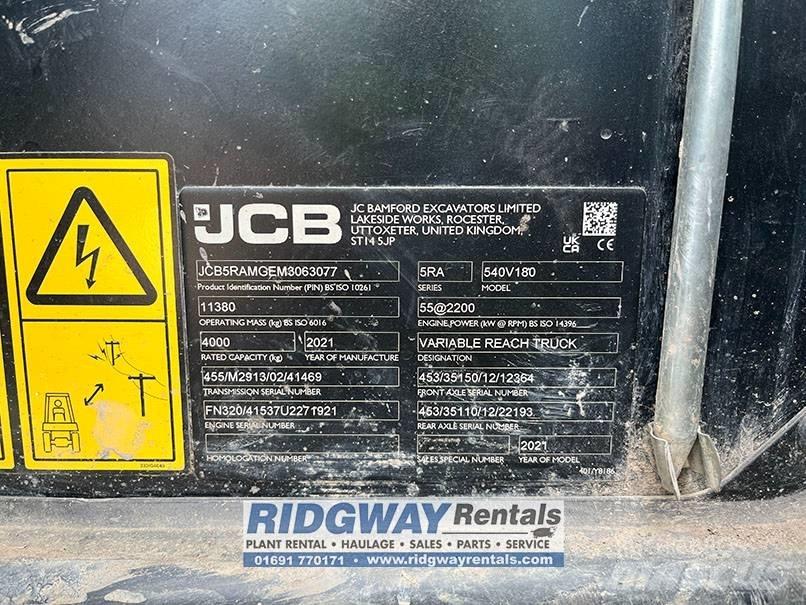 JCB 540-180 Телескопични товарачи