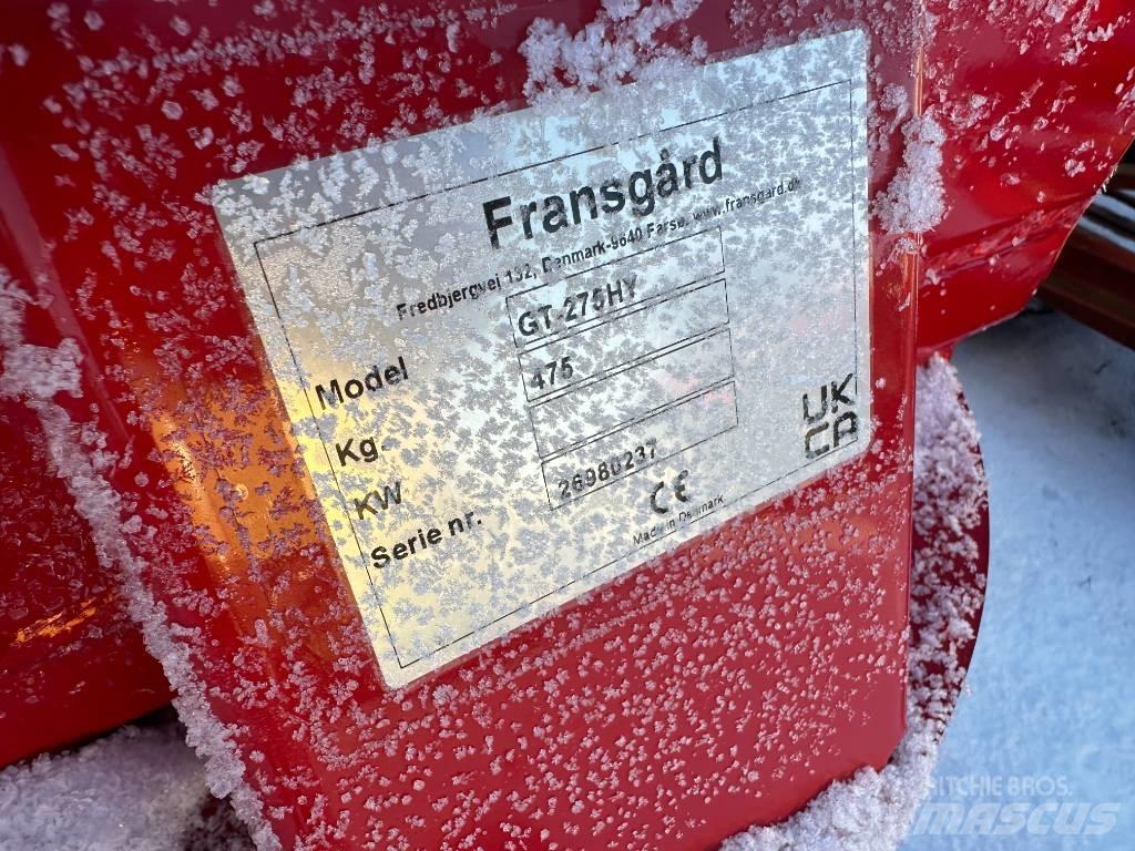 Fransgård GT 275 HY Снегочистачки