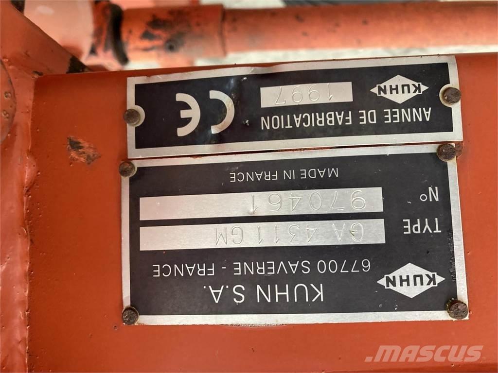 Kuhn GA 4311 GM Уиндроуърс/Косачки за сено и др.
