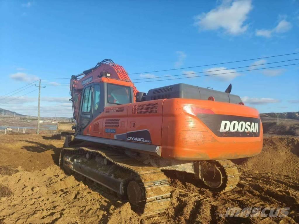 Doosan DX 450 LC-9 Багери амфибии