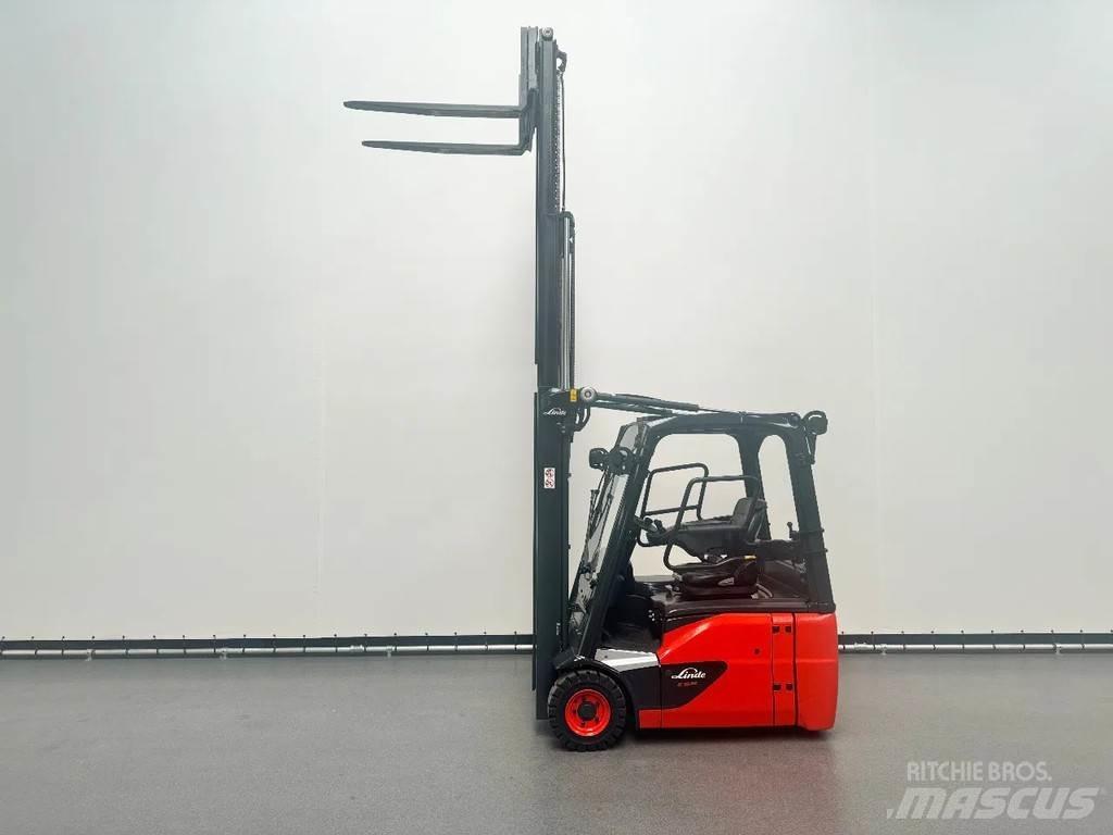 Linde 386 E 16-02 Електрически вилични кари-повдигачи