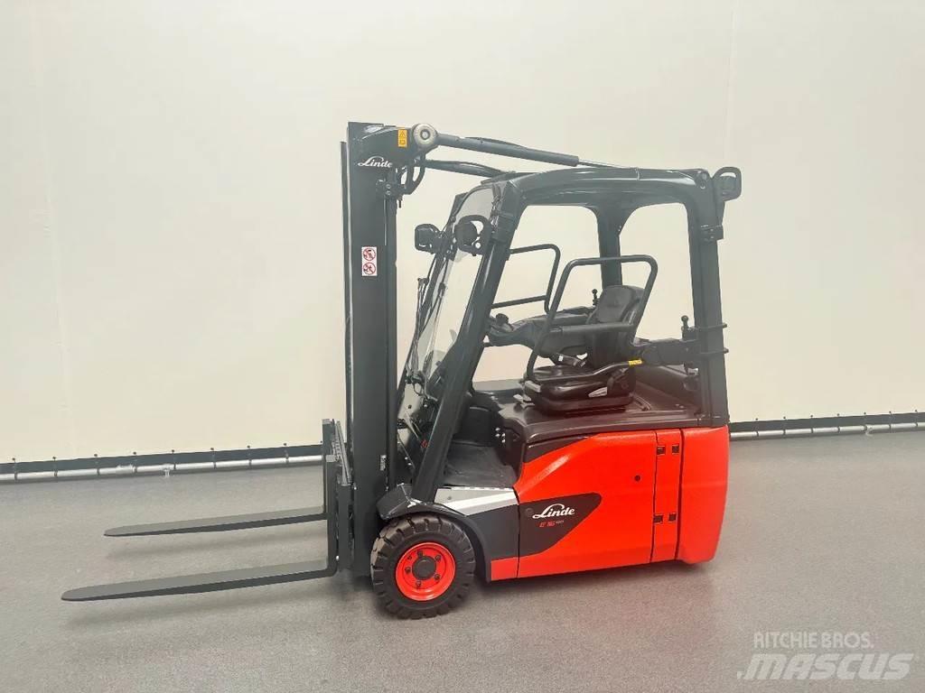 Linde 386 E 16-02 Електрически вилични кари-повдигачи