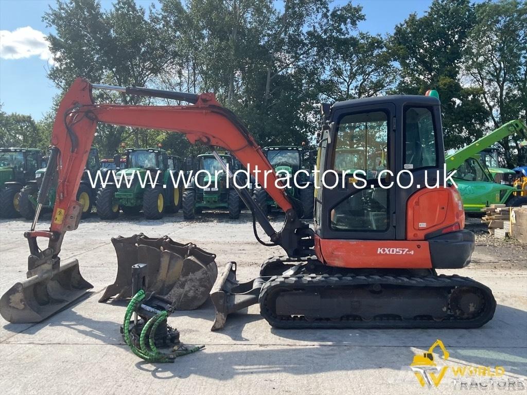 Kubota KX 057-4 Мини екскаватори < 7 т