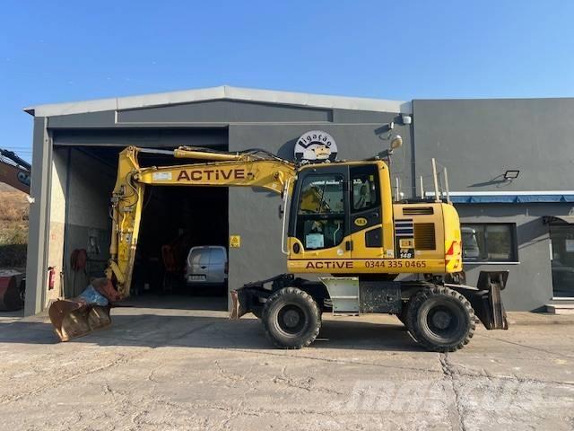 Komatsu PW 148 Колесни екскаватори