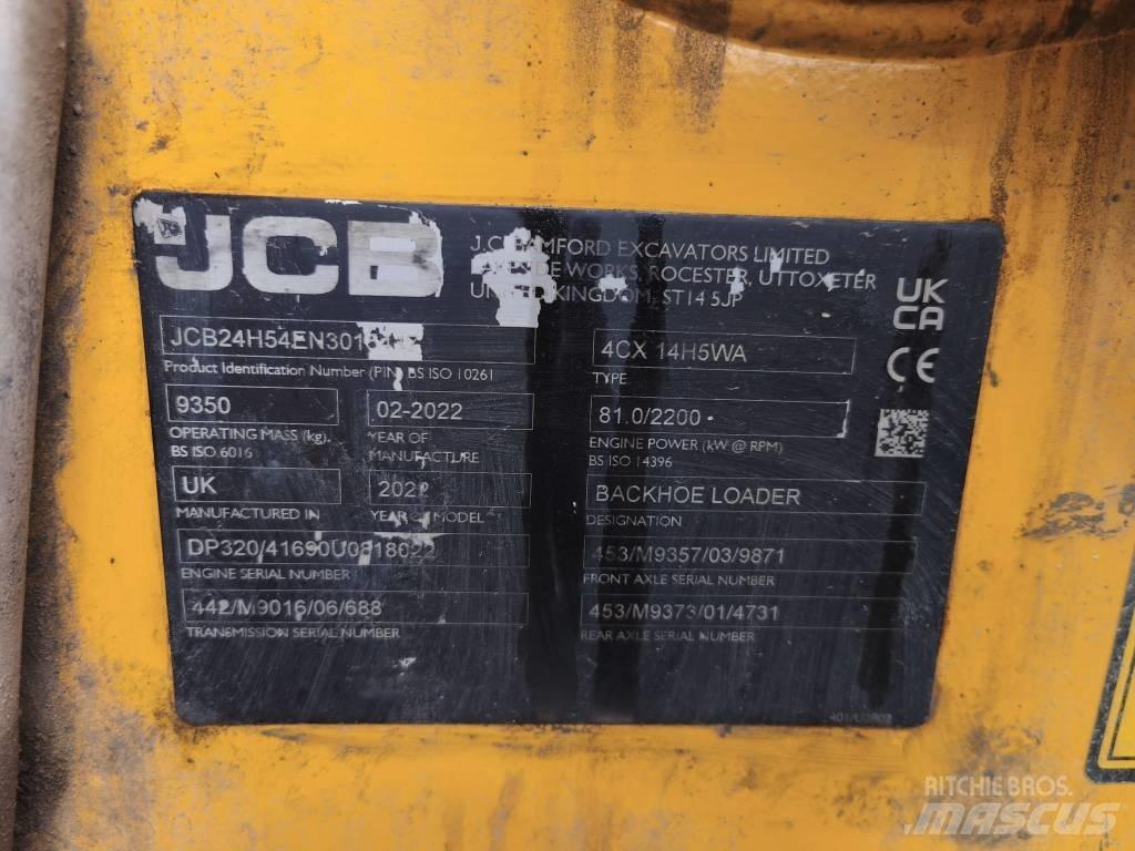 JCB 4 CX PRO AEC Товарач със заден ексватор