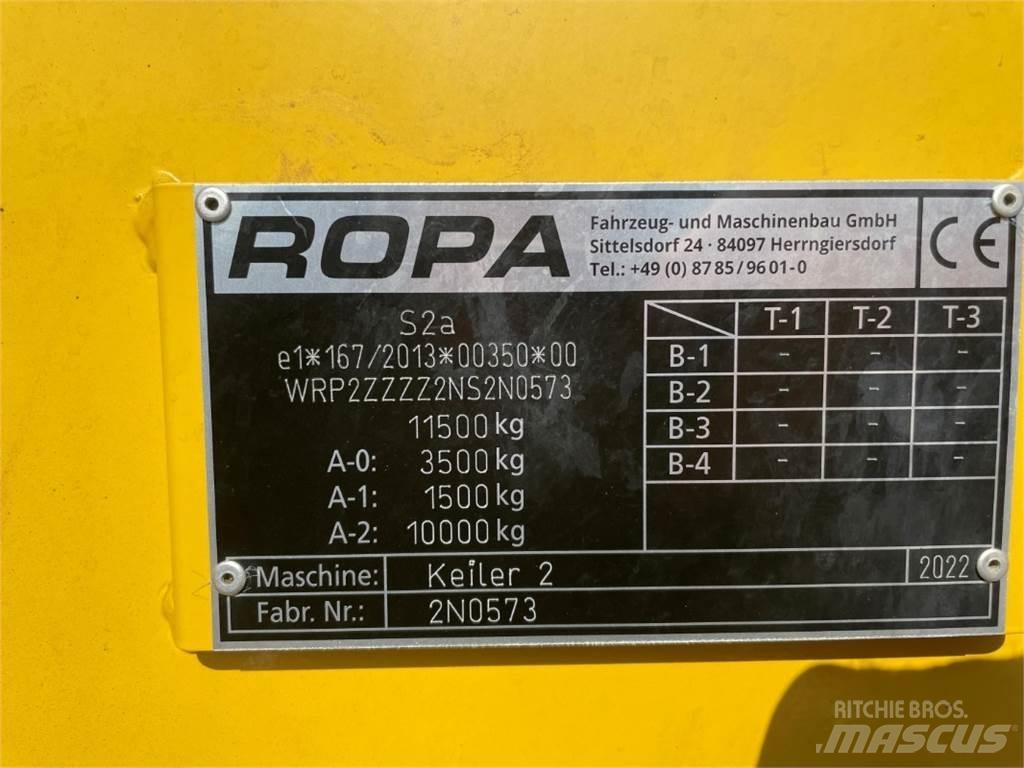 Ropa KEILER 2 Комбайни за картофи и копачи