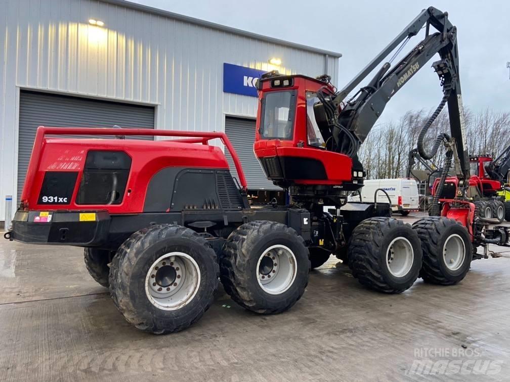 Komatsu 931XC Харвестери