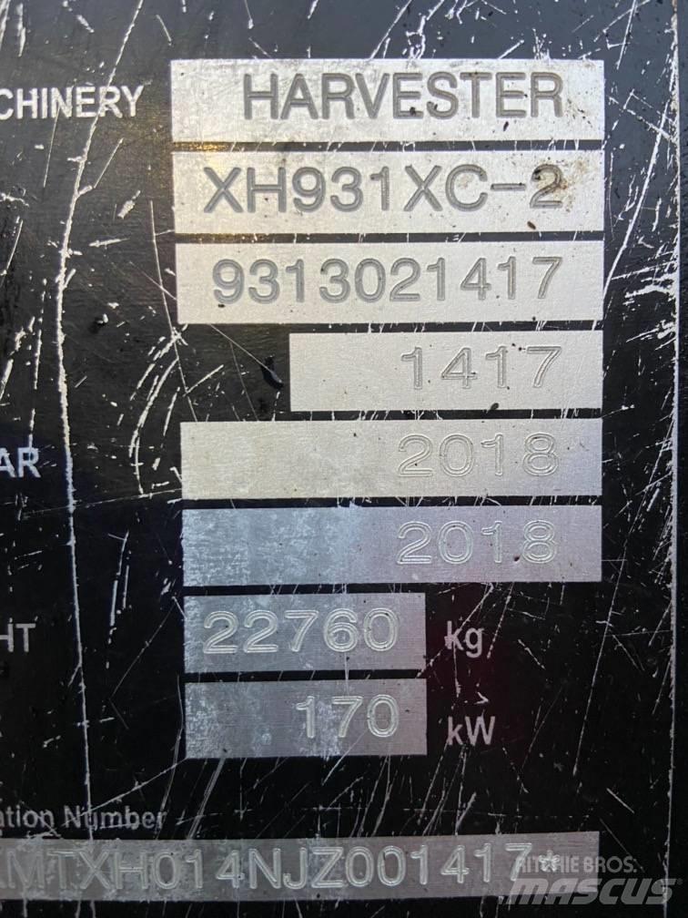 Komatsu 931XC Харвестери