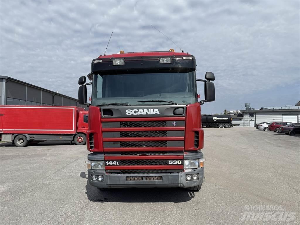 Scania R144 6X2 Камиони с кран с кука