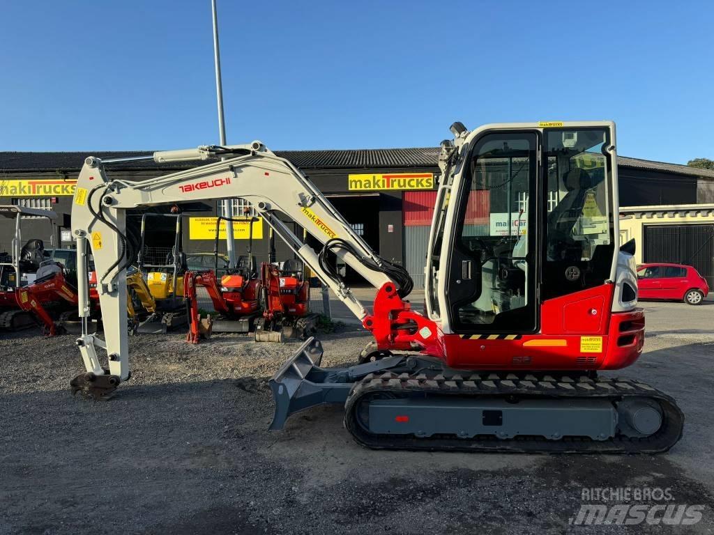 Takeuchi TB 260 Мини екскаватори < 7 т